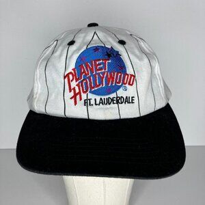 Vintage 90's Planet Hollywood Ft Lauderdale Florida Adjustable Hat